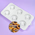 Savarin Silicone Mold, Star Mountain Mousse Cake Mold, DIY Bakeware Molds, 8.88x4.68x0.8 inch