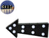 3D Arrow Sign Light LED Plastic Arrow Shaped Sign for Christmas Birthday Kids Room Wedding Party Decor