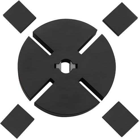 Replacement 1/2" thick PP204 Rotor Kit for Reddy, Desa, Glo Mi-T-M, Master Heater.