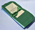 1 Ply Solid Color Flannel Wipes, 8x8 Inches, Set of 10 Assorted Blues and Greens, Made in the USA
