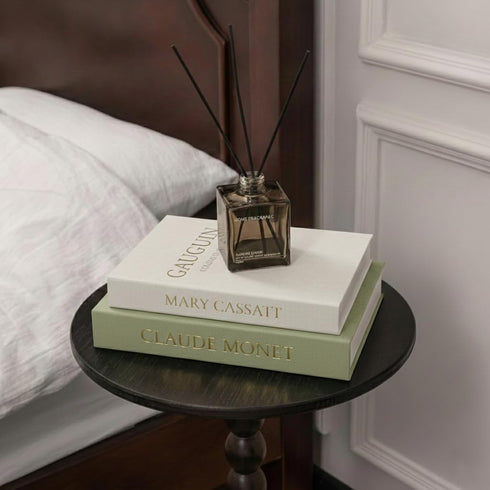 Set 2: 10.67in Premium Linen Faux Book Box of Aesthetic Book Safe with Hidden Storage for Living Room Console Table