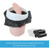 QLFJ-FurDec 4 8 Countertop Pcs Plastic Mini Trash Can Wastebasket with Rolls Trash Bags, Tiny Bathroom Trash Can