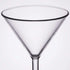 G.E.T. Heavy-Duty Shatterproof Plastic Martini Glasses, 10 Ounce, Clear, Set of 4