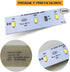 SW-BX02B LED Light Strip Bar for Electrolux Frigidaire Refrigerator, Replacement Module (1 pcs)