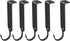 5 Piece Stainless Steel Hanging Hooks for Magnetic Knife Holder