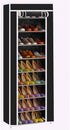 Generic 63" The Large Shoe Rack with dust Cover Shoe Rack with Covers
