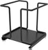 Metal Bathroom Cup Dispenser, Disposable Paper Cup Holder for Countertop Storage Organizer, Black
