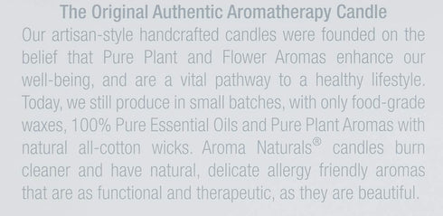 Aroma Naturals Votive Candles, Essential Oil with Juniper Spruce and Basil, Evergreen Holiday, 6 Count