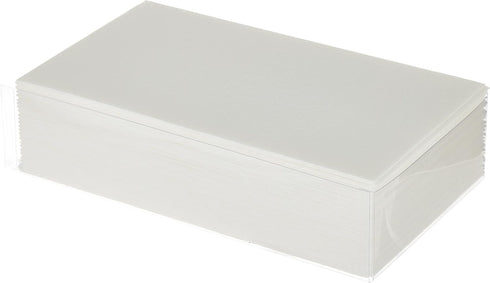 Caspari Pack of 24 White Pearl & Gold Paper Linen Guest Towel Napkins, Letter H