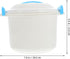OSALADI Portable Rice Cooker, Microwave Rice and Pasta Cooker, Dishwasher Safe Food Container for Vegetables
