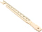 Fox Run Oven Rack Push/Pull Kitchen Ruler, 0.25 x 1.25 x 16.5 inches, Brown