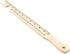 Fox Run Oven Rack Push/Pull Kitchen Ruler, 0.25 x 1.25 x 16.5 inches, Brown