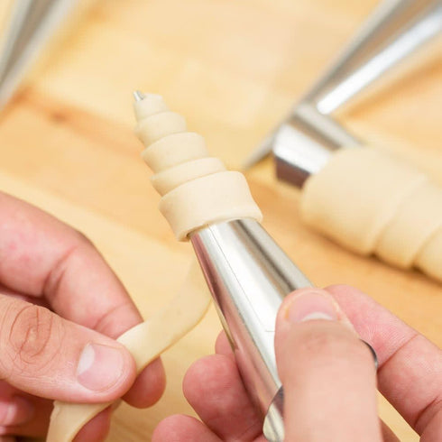 Cream Roll Horn Molds, Set of 6