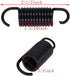 Yoogu 2-1/2 inch Spring Furniture Replacement Extension Tension Springs, Pack of 8 for Recliner Sofa Black