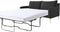 Waterproof Full Mattress Protector Pad 54x72 for Pull Out Sofa Bed, Quilted Fitted Cover up to 8 Inch Deep, White