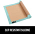 Gorilla Grip Reusable Silicone Baking Mat - 2 Pack BPA-Free Nonstick Liner for Oven Cookie Sheets