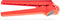 Dreamfarm Garject Lite 2-In-1 Garlic Peeler, Garlic Press & Mincer, Nylon - Red