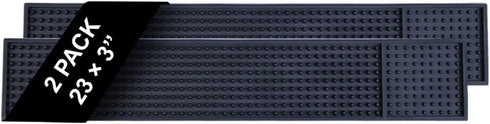 Bar Mats for Countertop by ProTensils - 23" x 3.25" Bar Rail