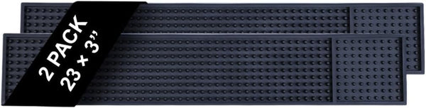 Bar Mats for Countertop by ProTensils - 23" x 3.25" Bar Rail