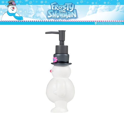 13 Frosty The Snowman Holiday Christmas Soap/Lotion/Hand Sanitizer Resin Pump Dispenser, Ounces, (Officially Licensed