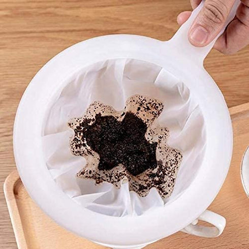 5-Inch Funnel with Fine Mesh Strainer, 304 Stainless Steel Cooking Oil Filter Strainer