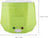 Electric Rice Cooker, Portable Food Steamer, Mini Travel Rice Cooker, 12V 100W, 1.3 L, Green