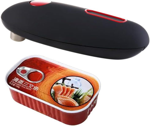 Automatic Electric Can Opener, Hands Free Battery Operated, Portable Kitchen Can Opener for Seniors and Arthritis
