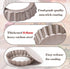 Webake 4 Inch Mini Tart Pan Set of 6, Non-Stick Small Tart Mold with Removable Bottom