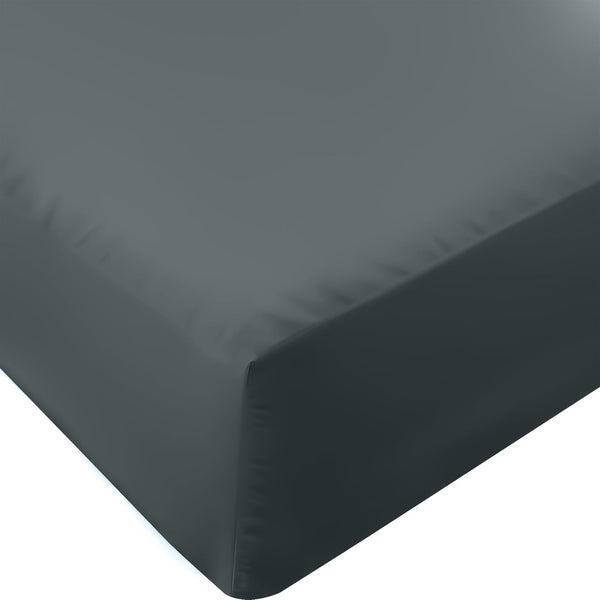 Utopia Bedding Queen Fitted Sheet - Deep Pocket Bottom Sheet - Soft Microfiber - Easy Care - 1 Fitted Sheet Only (Grey)
