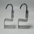 2 Pcs Desk Hook, Student Desktop Nail-Free Hook, Table Hook for Schoolbag, Space Aluminium Alloy Hanger Hooks