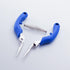 Stainless Steel Fish Bone Tweezers - Ergonomic Deboning Tool with Non-Slip Handle, Detachable Parts for Easy Cleaning