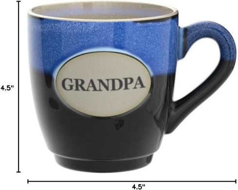 "Grandpa" Porcelain Coffee Mug, 16 Oz with Gift Box