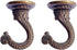 2 Sets 55mm/2.17" Ceiling Metal Ceiling Hooks, Heavy Duty Swag Ceiling Hooks