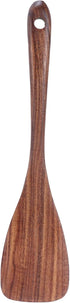 Wooden Spatula for Cooking, Nonstick Teak Wooden Shovel with Long Flat Handle for Kitchen Cooking
