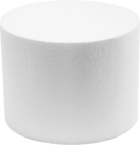 Global Sugar Art Cake Dummy Round, 5 x 6 Inches, 2 Count
