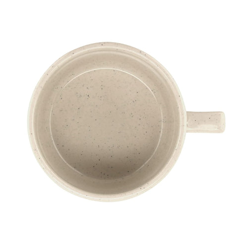 G.E.T. BF-080-IR-EC Melamine Shatter-Resistant Mug, 11 Ounce, Ironstone (Set of 4)