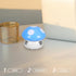 FAVOMOTO Mini Cute Table Dust Vacuum Cleaner, Portable Mushroom Vacuum for Home Office, Handy Dust Sweeper