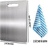 WHANIDU 13.4 9 Stainless Steel Cutting Board, Titanium Cutting Board, Titanium Cutting Boards for Kitchen,Double Sided