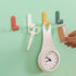 Ducige Office(6 Adhesive Hooks Utility Wall Hooks Key Hooks for Wall Decorative Key Holder Rack Self Adhesive Wall