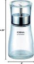 ASVELl 4 1/4 Soy Sauce Pot & Dispenser with Stainless Pour Spout - JS_IW2150