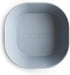 mushie Square Dinnerware Bowls for Kids | Made in Denmark, Set of 2 (Cloud) by mushie