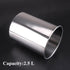 Stainless Steel Wine Cooler Bucket, Wine Bottle Chiller Ice Bucket (2.5L/Silver)