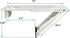 Window Air Conditioner Mounting Support Bracket, Universal AC Unit Window Stand Mount Brackets Support Up to 85 lbs Designed for 5,000 to 10,000 BTU A/C Units