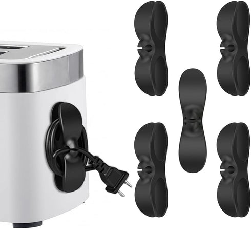 Baskiss 5 Pack Cord Organizer for Kitchen Appliances, Cord Wrap Holder for Mixer, Blender, Coffee Maker, Air Fryer