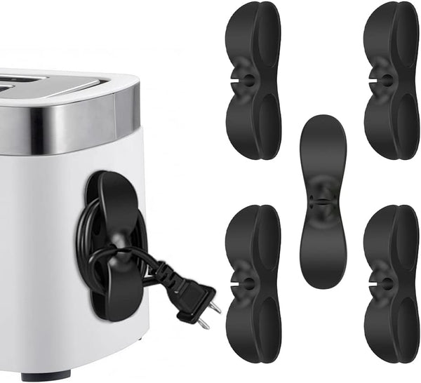 Baskiss 5 Pack Cord Organizer for Kitchen Appliances, Cord Wrap Holder for Mixer, Blender, Coffee Maker, Air Fryer
