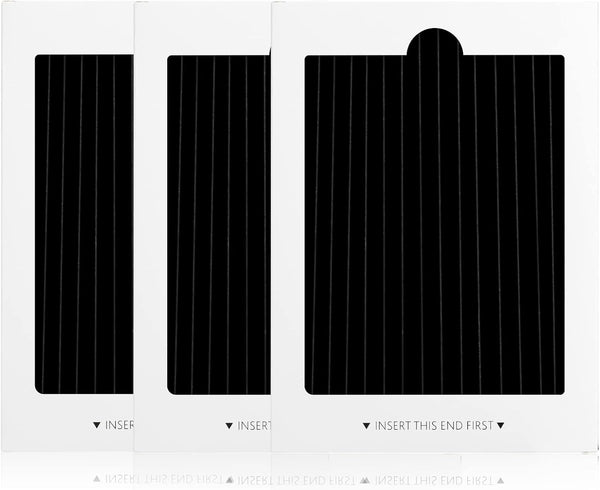 SEISSO 3 Pack Refrigerator Air Filter Replacement, Carbon Activated Compatible with Frigidaire PAULTRA Pure Air Ultra