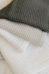 Cozy 60% 40% 13 13 Inches 4 Pack Earth Waffle Washcloths - Cotton Viscose from Bamboo Washcloths x - Soft & Absorbent