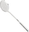 Viking Culinary Solid Stainless Steel Skimmer, Ergonomic Stay-cool Handles, Dishwasher Safe, Small by Viking