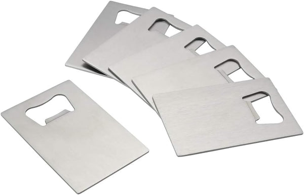 Gloreen Credit Card Bottle Openers - 6 Packs