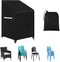 Stacking Outdoor Chair Cover Waterproof, Patio Chair Cover Lawn Outside Patio Furniture